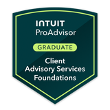 Client Advisory Services Foundations badge